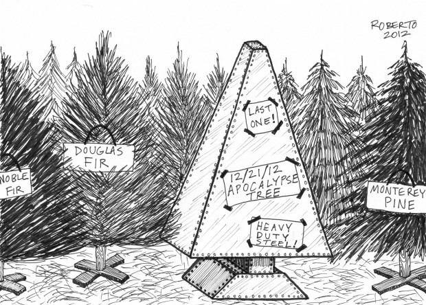 Editorial Cartoon: Merry apocalypse?